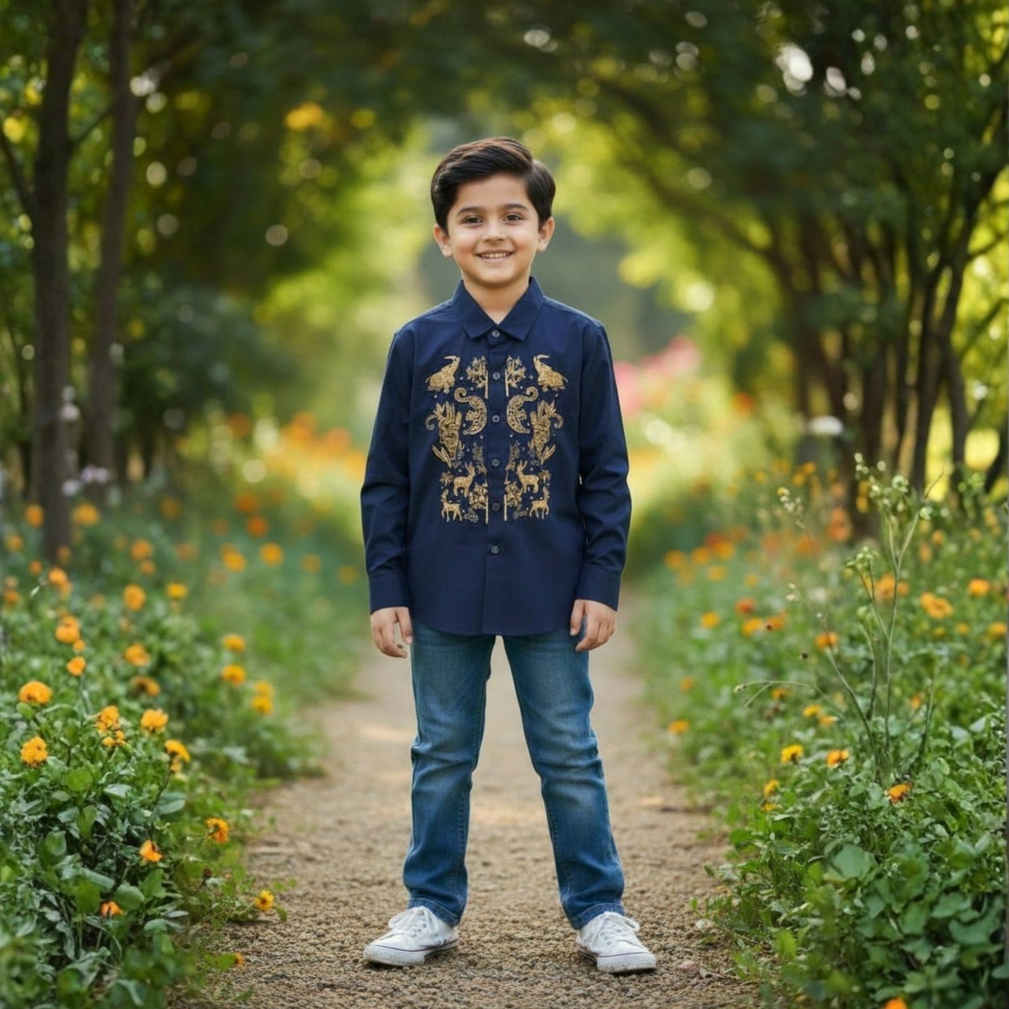 Golden Safari shirt