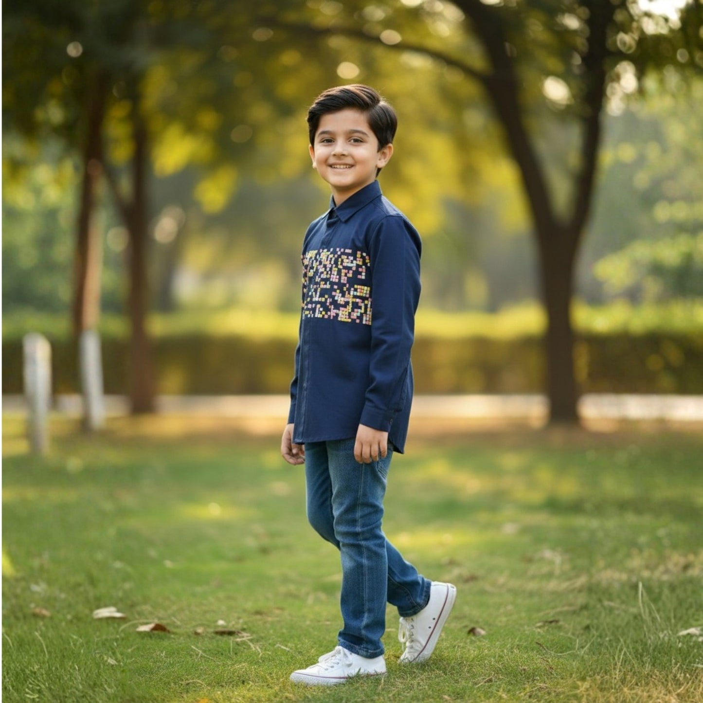 Blue Abstract Thread