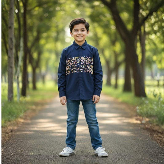 Blue Abstract Thread